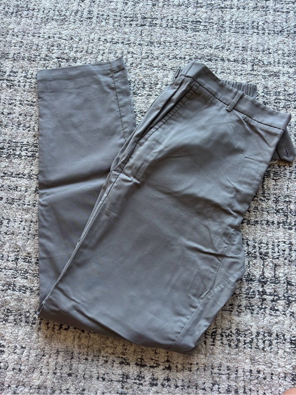 Tommy John Men's Gray Chinos